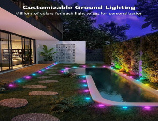 أضواء أرضية خارجية من Govee Govee Outdoor Ground Lights