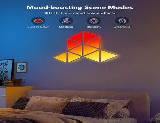 لوحات إضاءة مثلثة Govee Glide (H6067) Govee Glide Triangle Light Panels ( H6067 )