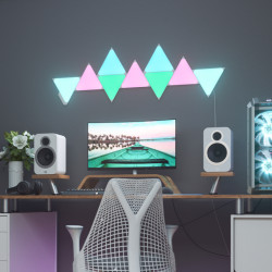 مجموعة نانوليف لتشكيل المثلثات الذكية 9x Nanoleaf shapes triangles smarter kit 9x