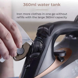 مكواة تاور بجودة بريطانية احترافية وخاصية تنظيف ذاتي iron