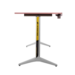 طاولة AG Gain Power باللونين الوردي والأبيض - 120 سم + كرسي الألعاب AG Kitty - أسود وأبيض AG Table Gain Power Pink & White - 120cm + Gaming Chair AG Kitty - Black & White