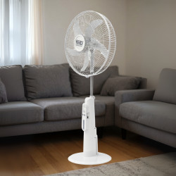 مروحة إيطالية شحن مطوّرة وإضاءة LED charging fan
