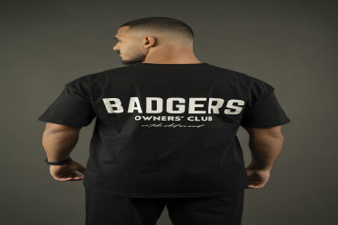تيشيرت بادجرز قطني ١٠٠٪؜ لكلا الجنسين Badgers  100% Cotton Unisex T-Shirt