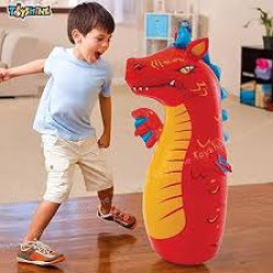 لعبة Godzela من مجموعة Intex Wet Set باللون الأحمر 97 سم × 61 سم INTEX WET SET COLLECTION GODZELA RED 97CM & 61CM