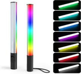 عصا إضاءة RGB مع عبوة بيضاء RGB Light Stick White package