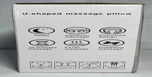 وسادة جهاز مساج متنقلة U-SHAPED MASSAGE PILLOW