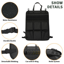 ‎منظم ظهر مقعد سيارة Car seat back organizer