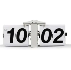 ساعة حائط F018 أبيض WALL CLOCK F018 WHITE