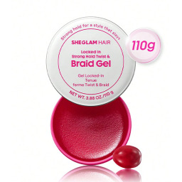 جل لتثبيت الشعر الكيرلي والضفائر Locked in Strong Hold Twist & Braid Gel