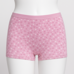 شورت نسائي قطن 100% باكيت قطعتين MODEL 478 HOT SHORT