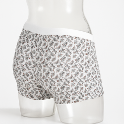 شورت نسائي قطن 100% باكيت قطعتين MODEL 447 HOT SHORT