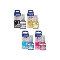 حبر حقن اصلي  BTD100BKCMY Brother BTD100BKCMY Ink Bottle Genuine Brother