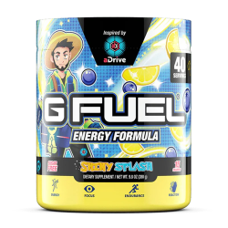 SHINY SPLASH REMASTERED Energy Drink علبة مشروب طاقة بنكهة توت العليق والليمون