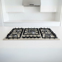 طباخ سمارت منضدي 5 مواقد ستانلس ستيل تصميم اوربي Gas cooker