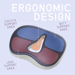 مقعد جلوس طبي سيليكون Medical silicone seat