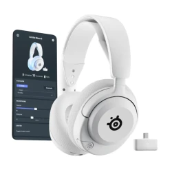 سماعة ستيل سيريز اركتس نوفا 5 بي لاسلكية STEELSERIES ARCTIS NOVA 5P WHITE WIRELESS