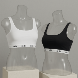 حمالة يومية قطن100% تعلاكة كتف عريض MILK 11040 SOFT BRA