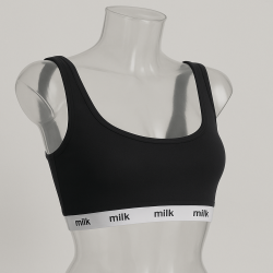 حمالة يومية قطن100% تعلاكة كتف عريض MILK 11040 SOFT BRA