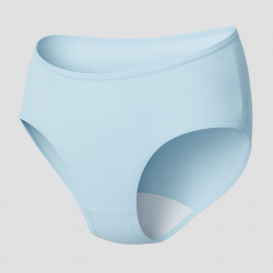 باكيت 5 قطع لباس داخلي نسائي خصر ميدي بطانة خاولي قطن طبيعي 100% MIDI COMFY 09 PACK/5
