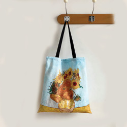 توت باك - زهرة عباد الشمس sunflower totebag
