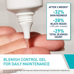 جل مرطّب للوجه لإستهداف حبّ الشباب و الشوائب 40 مل Blemish Control Gel Facial Moisturiser For Acne & Blemishes 40 ML