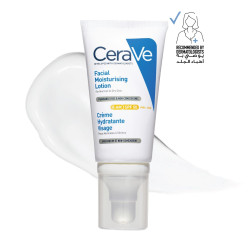 لوشن وجه مرطّب SPF 50 مع وقاية من أشعّة الشمس 52 مل Facial Moisturizing Lotion SPF50 for Normal to Dry Skin 52ml