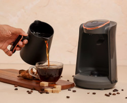 ماكينة تحضير القهوة التركية سعة 4 أكواب بقوة 600 واط Turkish Coffee Maker