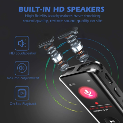 جهاز تسجيل صوت ريمكس RP3 متعدد الوسائط Voice Recorder Remax Multimedia Digital RP3
