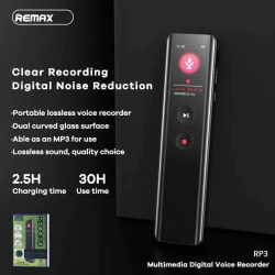 جهاز تسجيل صوت ريمكس RP3 متعدد الوسائط Voice Recorder Remax Multimedia Digital RP3