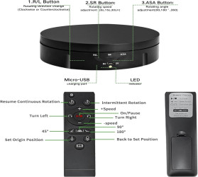 دوار تصوير منتجات Electric Rotating Turntable