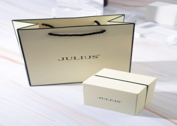 ساعة نسائية من جوليوس الكورية جاي اي 1285 سي دائرية ذهبية, سير ستين ستيل ذهبي مينا اخضر JULIUS Watch JA-1285C for Women - Analog, Stainless Steel - Gold Rose - Green