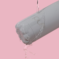 قنينة معدنية حافظة للحرارة Rubber Grey Bottle 500ml