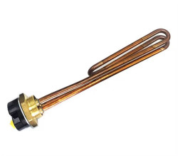 عنصر تسخين غاطس بسخان داخلي مع ثرموستات (هيتر سخان) Immersion Heating Element