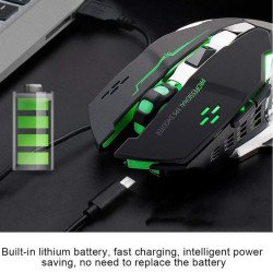 ماوس ألعاب لاسلكي قابل للشحن G501 – ميكرو كينغدوم MicroKingdom G501 Wireless Charging Gaming Mouse – 2.4GHz ماوس ألعاب لاسلكي قابل للشحن G501 – ميكرو كينغدوم MicroKingdom G501 Wireless Charging Gaming Mouse – 2.4GHz