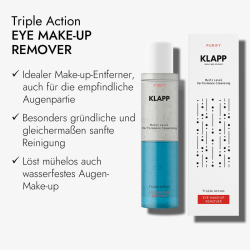 مزيل مكياج العيون Triple Action Triple Action Eye Make-Up Remover