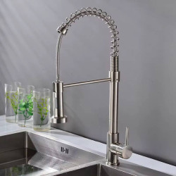 حنفية مطبخ احترافية بخطين (حار وبارد) Professional Kitchen Faucet Hot & Cold