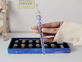 قلم الحبر الزجاجي glass calligraph pen