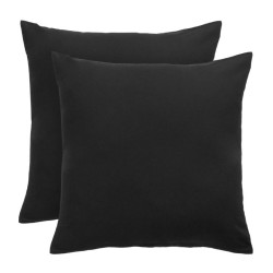 سيت غطاء مخدة  قياس 40*40 سم مايكرو فايبر 2 قطعة 100% Cotton Pillowcases 40x40 cm, Set of 2