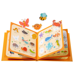 دفتر تلوين بالماء للأطفال Quiet Book Water Painting