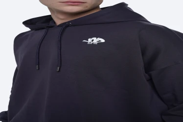 هودي رجالي واسع – Te-Hole Te-Hole Oversized Hoodie Men’s Blue Grey-1006