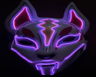 قناع الثعلب (فورتنايت) الضوئي Fox (fortnite) digital mask