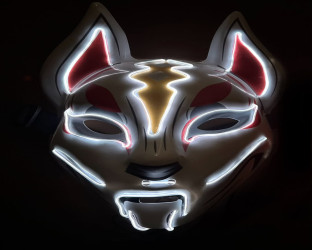 قناع الثعلب (فورتنايت) الضوئي Fox (fortnite) digital mask