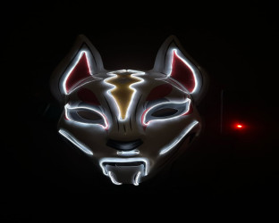 قناع الثعلب (فورتنايت) الضوئي Fox (fortnite) digital mask