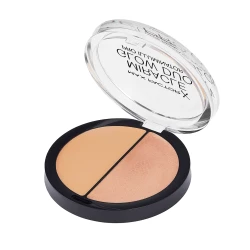 هايلايتر كريمي مزدوج ميراكل جلو ديو Miracle Glow Duo Cream Highlighter Palette