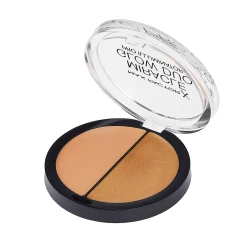 هايلايتر كريمي مزدوج ميراكل جلو ديو Miracle Glow Duo Cream Highlighter Palette