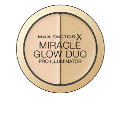 هايلايتر كريمي مزدوج ميراكل جلو ديو Miracle Glow Duo Cream Highlighter Palette