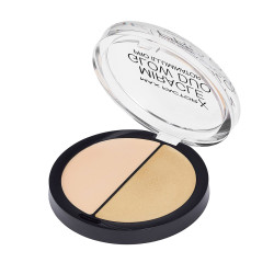 هايلايتر كريمي مزدوج ميراكل جلو ديو Miracle Glow Duo Cream Highlighter Palette