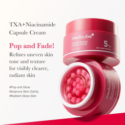 كريم بالكبسولات مع حمض الترانيكساميك والنياسيناميد TXA Niacinamide Capsule Cream