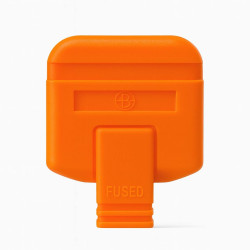 فيشة بريطانية ثلاثية مع فيوز – 13 أمبير / 250 فولت UK 3-Pin Plug with Fuse – 13A / 250V
