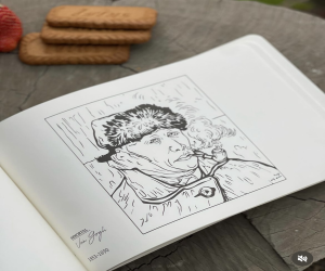دفتر رسم - لوحة الحقل the yard sketching book